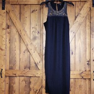 Mossimo Elegant Black Sleeveless Dress With Lining